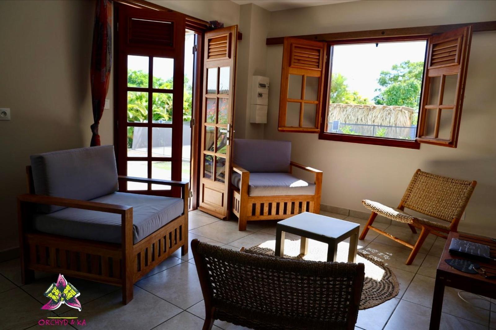 Piscine, Plages Bois Jolan Et Du Bourg, Jardin & Parking Prives, Sainte-Anne - Villas Orchyd & Ka المظهر الخارجي الصورة