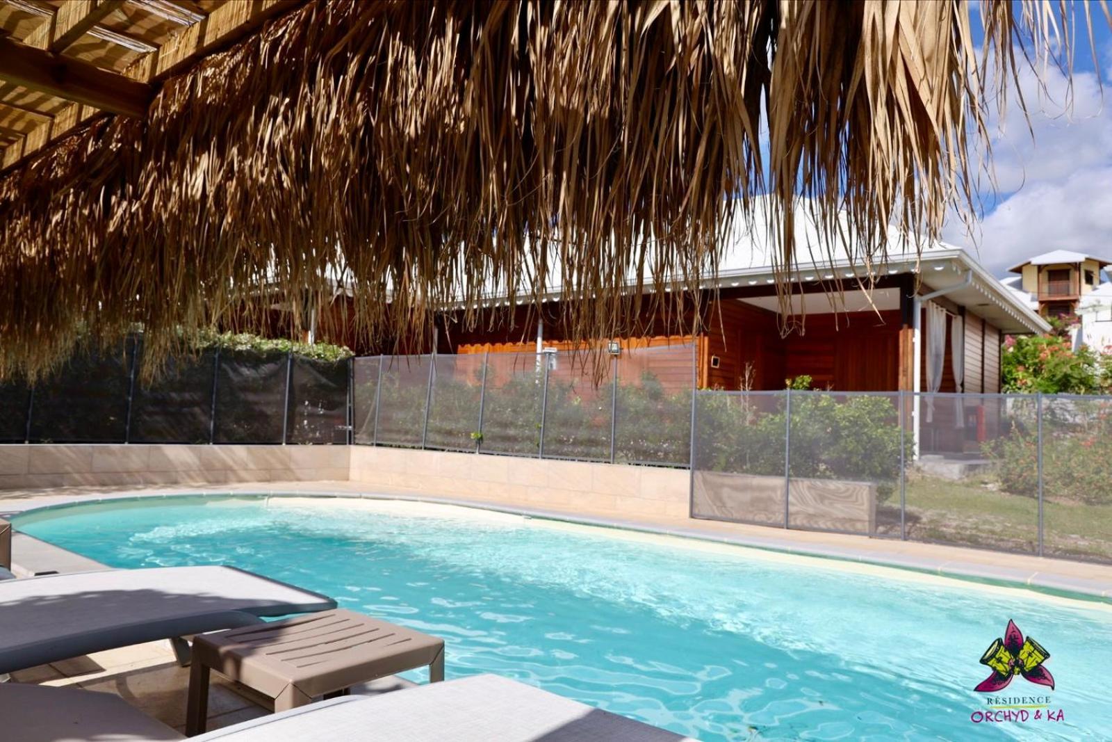 Piscine, Plages Bois Jolan Et Du Bourg, Jardin & Parking Prives, Sainte-Anne - Villas Orchyd & Ka المظهر الخارجي الصورة
