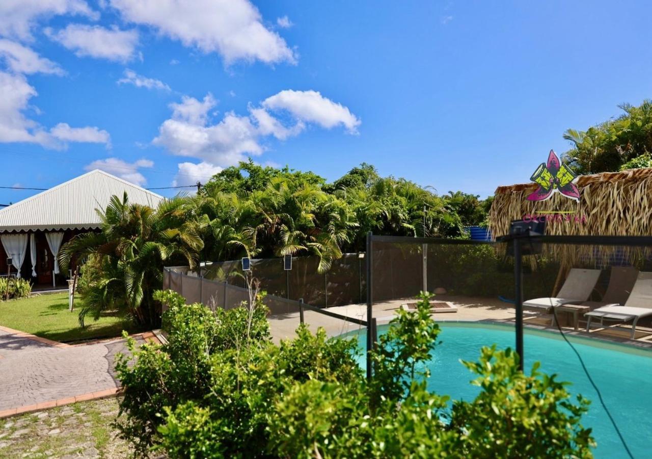 Piscine, Plages Bois Jolan Et Du Bourg, Jardin & Parking Prives, Sainte-Anne - Villas Orchyd & Ka المظهر الخارجي الصورة