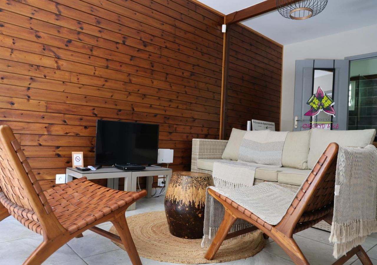Piscine, Plages Bois Jolan Et Du Bourg, Jardin & Parking Prives, Sainte-Anne - Villas Orchyd & Ka المظهر الخارجي الصورة
