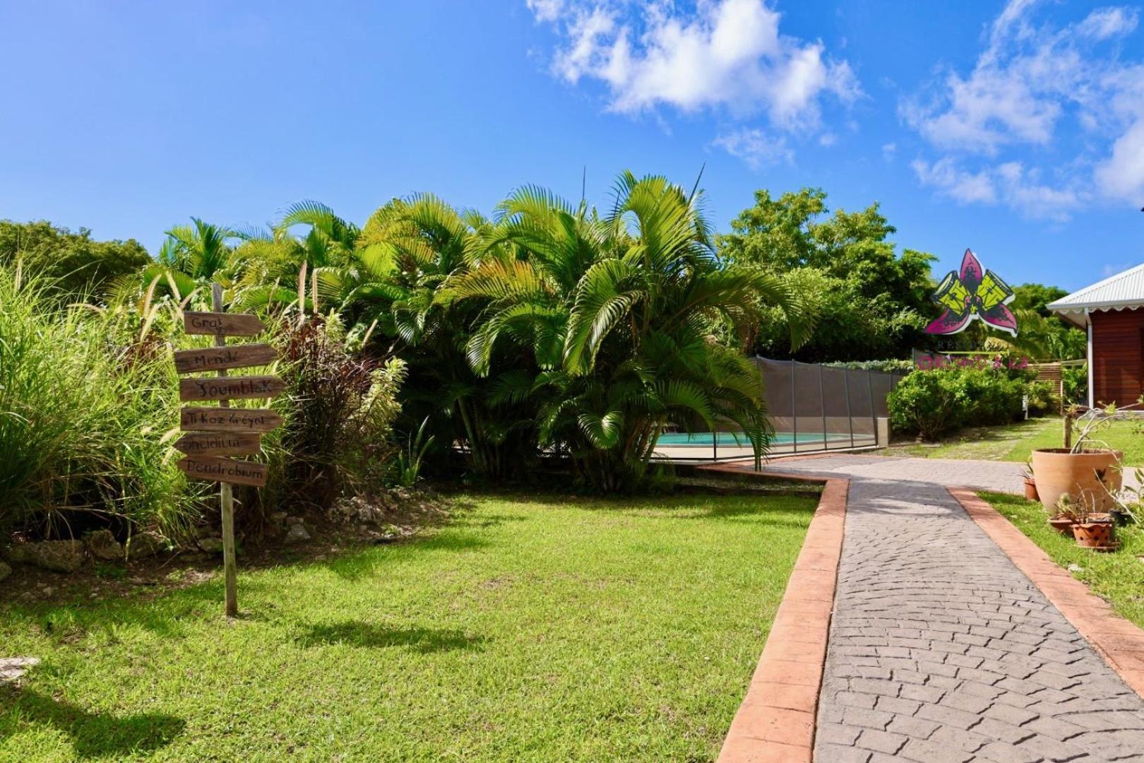 Piscine, Plages Bois Jolan Et Du Bourg, Jardin & Parking Prives, Sainte-Anne - Villas Orchyd & Ka المظهر الخارجي الصورة